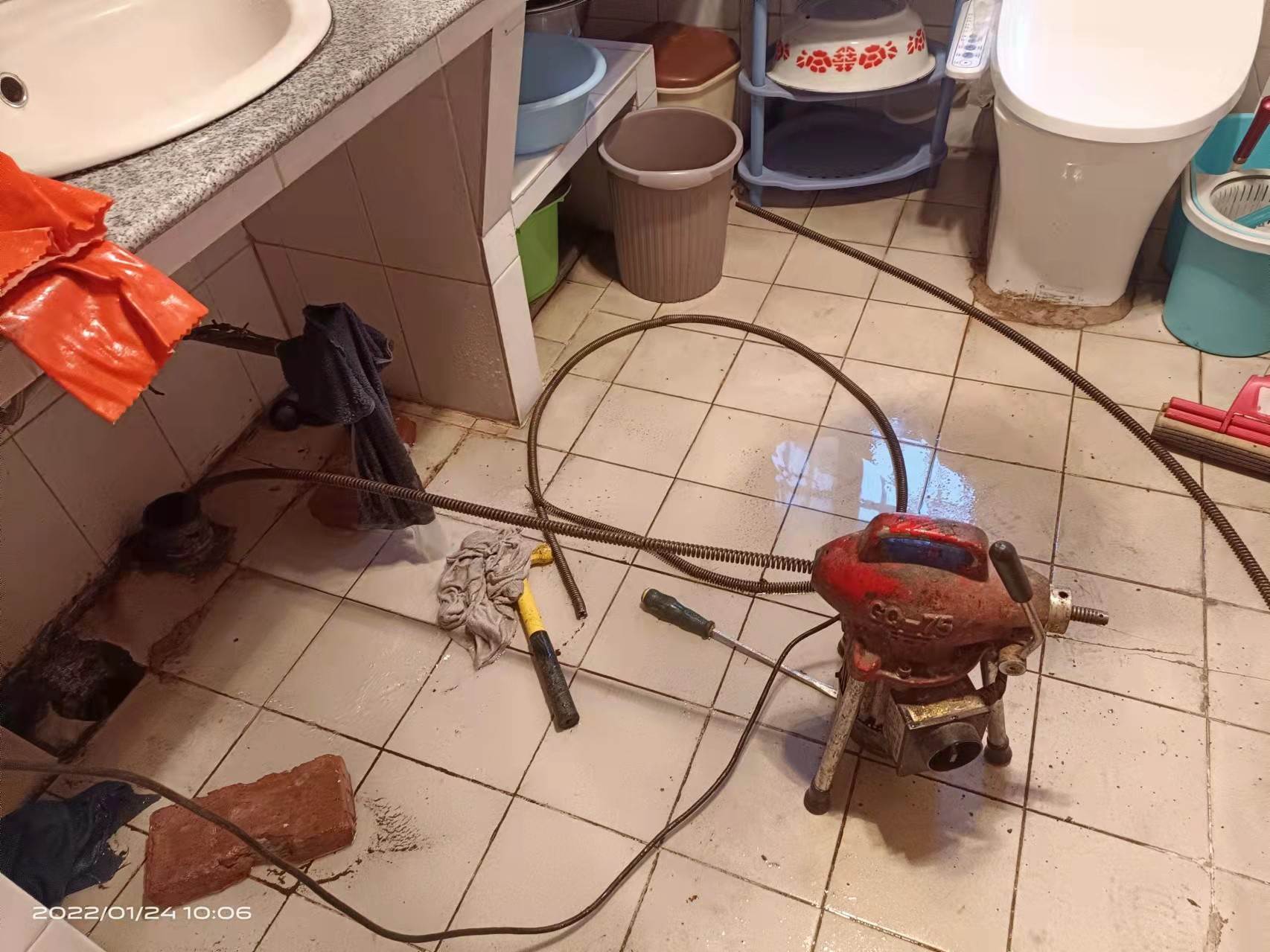 岑巩疏通厨房下水道，地漏疏通